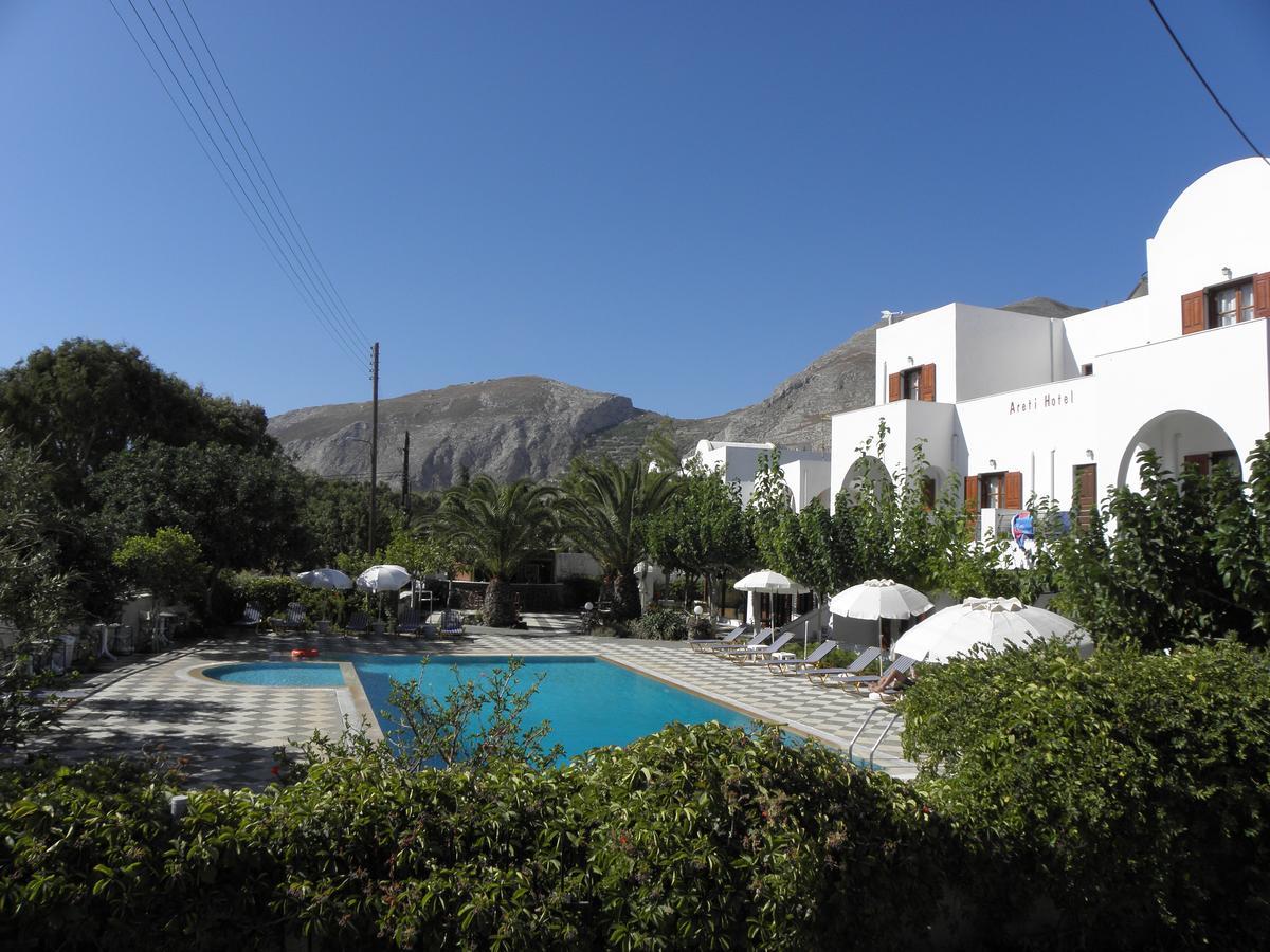 Areti Hotel Kamari  Bagian luar foto