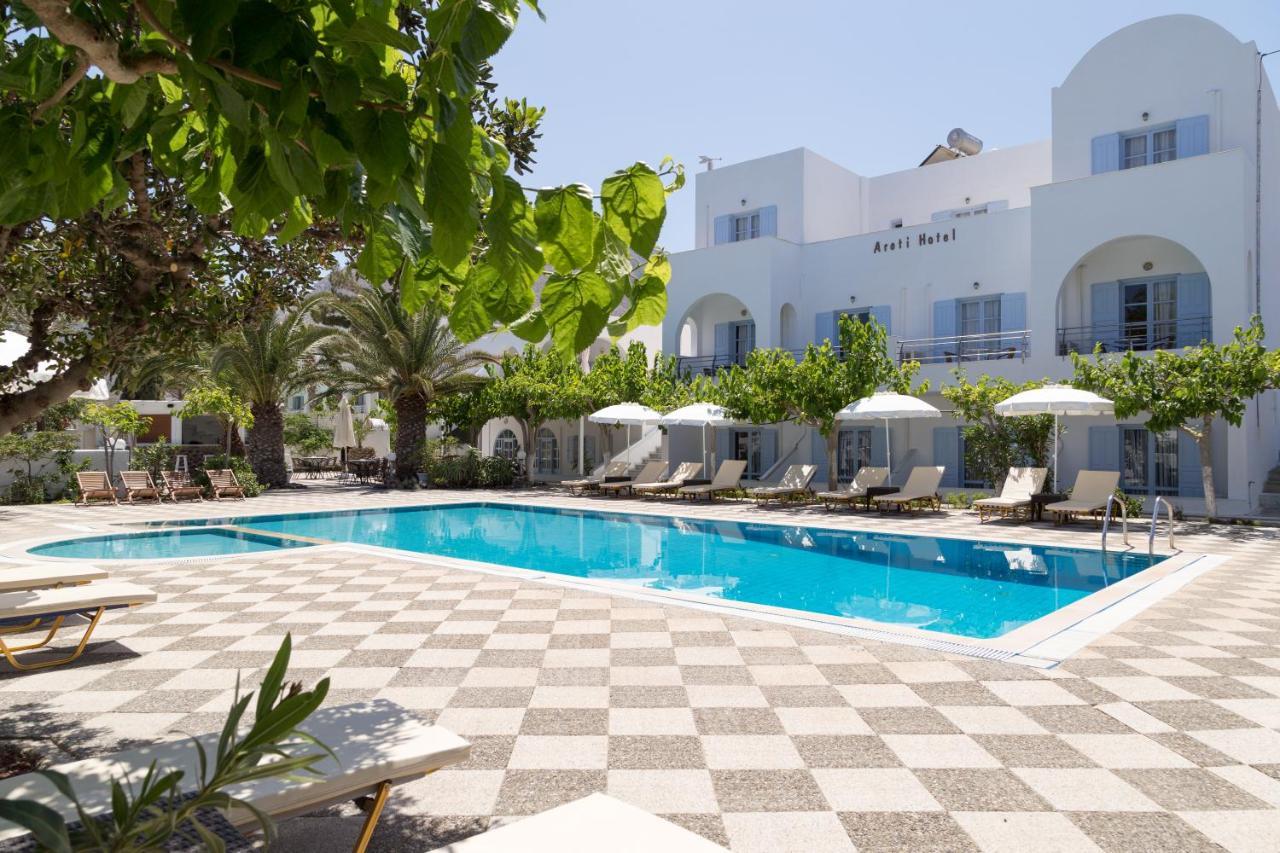 Areti Hotel Kamari  Bagian luar foto