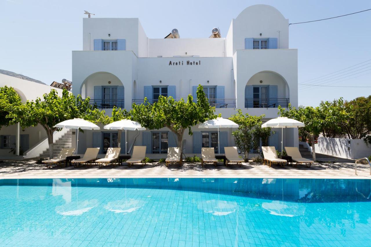 Areti Hotel Kamari  Bagian luar foto