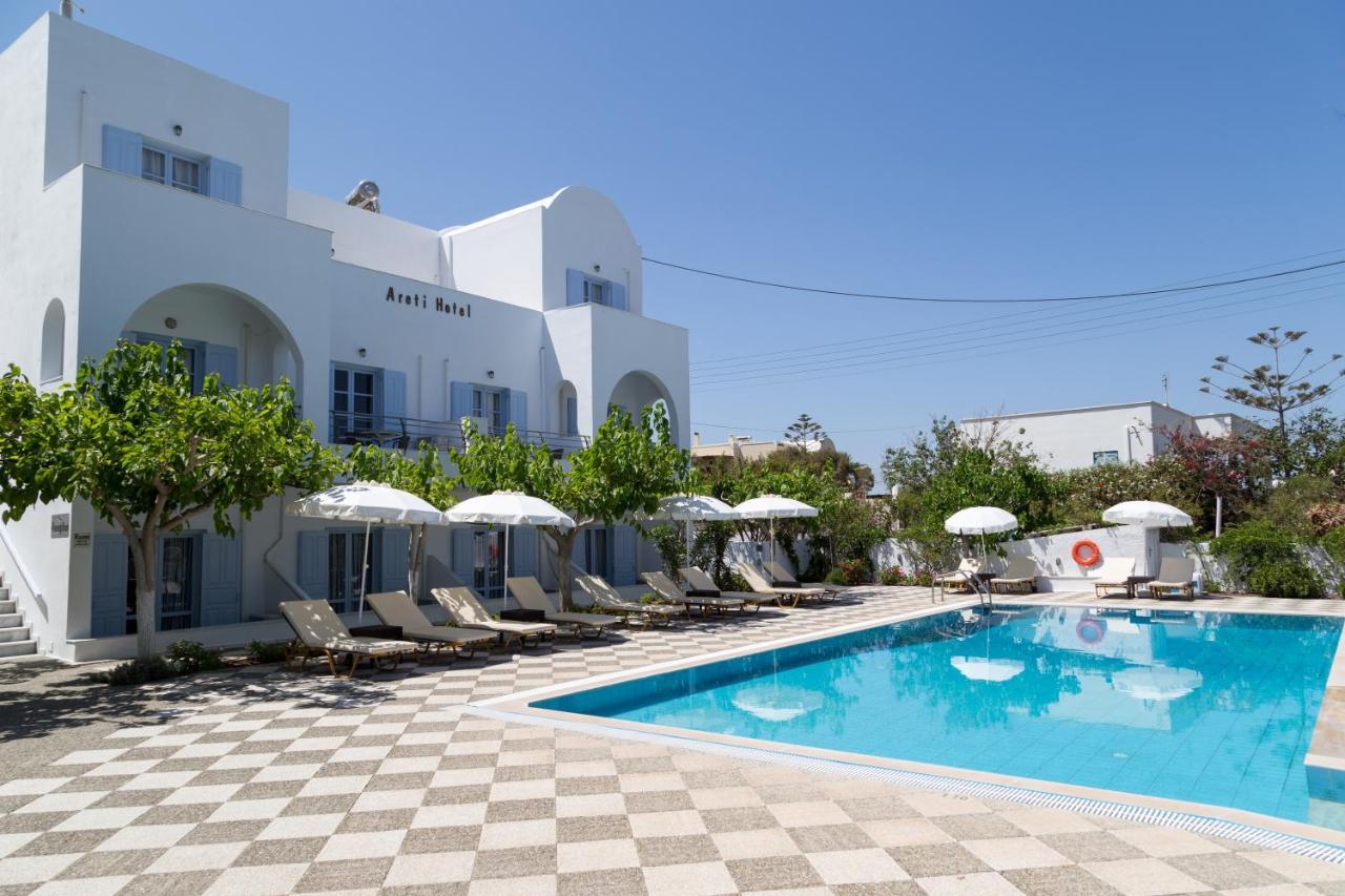 Areti Hotel Kamari  Bagian luar foto