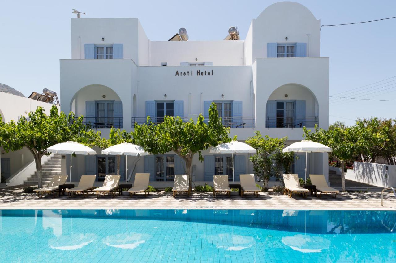 Areti Hotel Kamari  Bagian luar foto